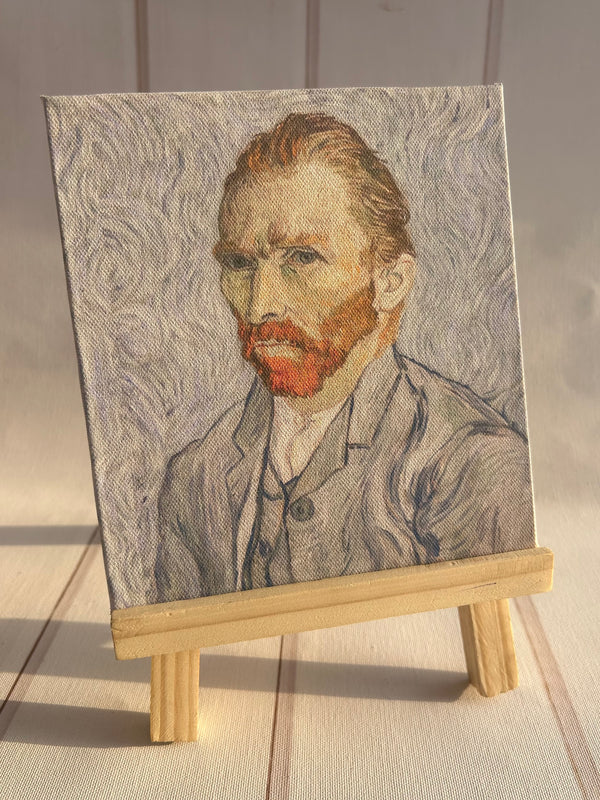 Van Gogh Painted Canvas - Self Portrait