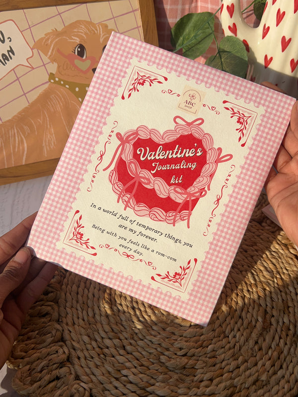 Valentine’s journaling kit