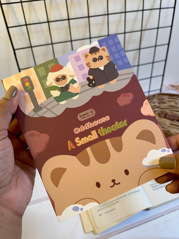 Kawaii teddy sticker book - variant 03