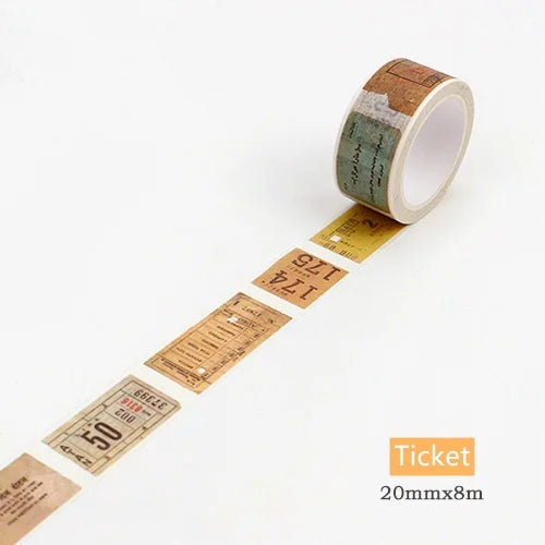 Washi tape - Ticket