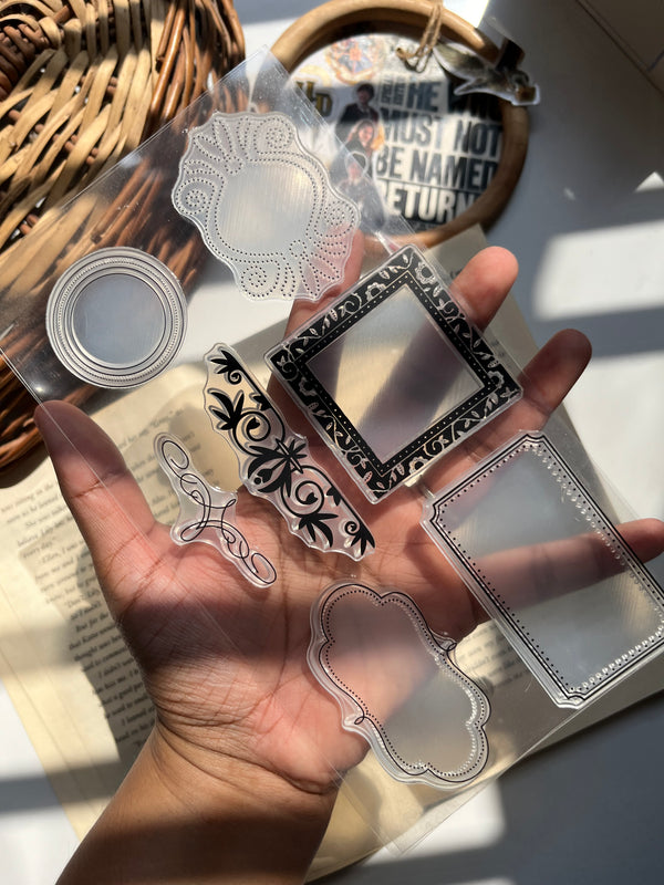 Clear stamp - Vintage frames