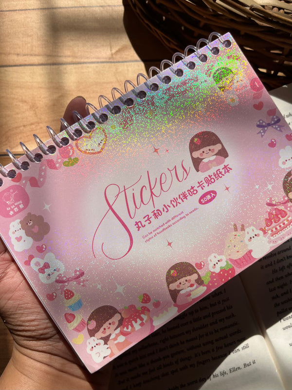 Kawaii journal sticker book - variant 01