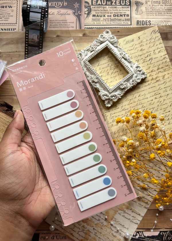 Sticky note tabs - Pastel dots