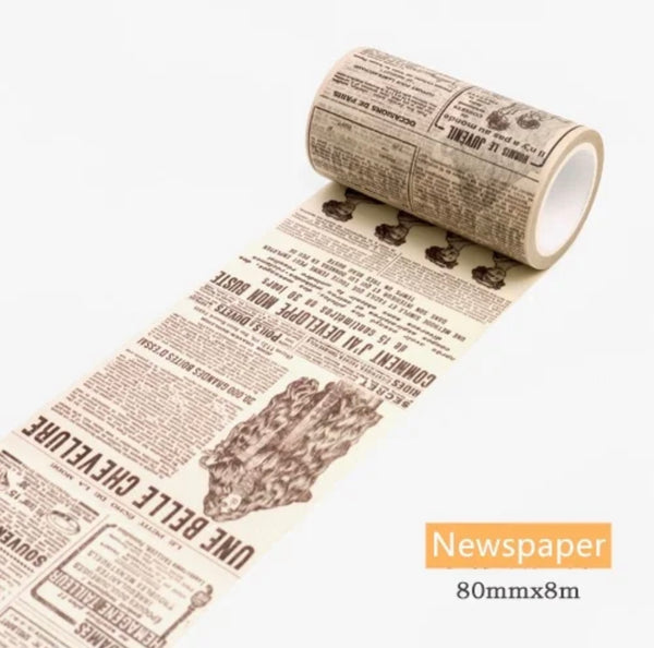 Washi tape - Newspaper